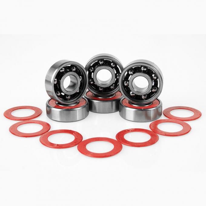 Od 2,2x0,8cm Skateboard-Radlager Chromstahl Titan Verschleißfestigkeit 1