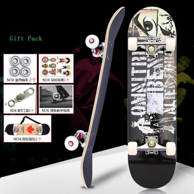 OEM Ästhetische Skateboards Vollständiges Ahornholz Skateboard Decks Exquisite 4