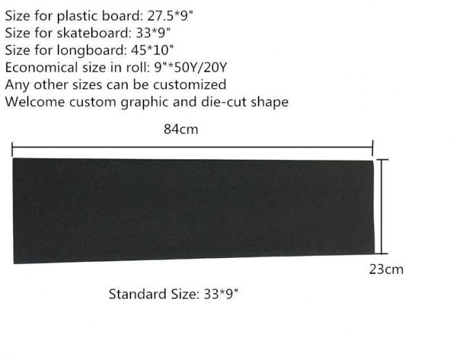 Skateboard Glitter Sand Papier Skateboard benutzerdefiniertes Grip Band 0