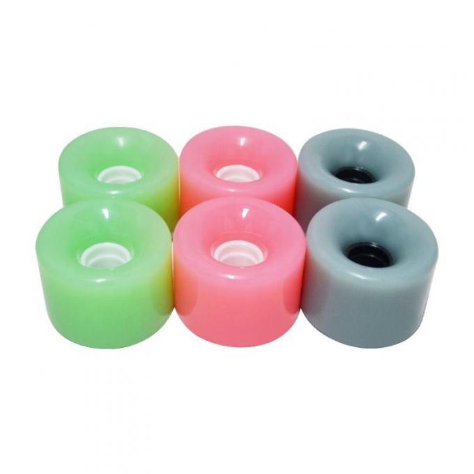 Auf Wunsch gedruckte 70mm Longboardräder Longboardrutschen OEM Dienstleistungen 0