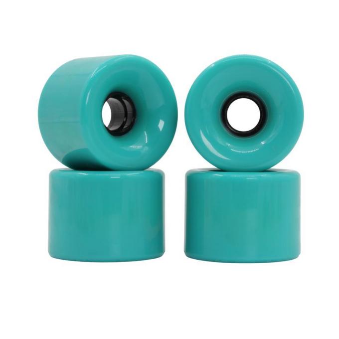 Anpassung Grüne PU Skateboard Räder 50MM-59MM Downhill Longboard Räder 0