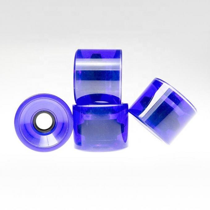 Glatte Gleitende PU-Radräder 70mm 80mm 90mm Longboardräder 1