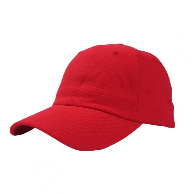 Personalisierte Baumwollsportarten tragen rote Papa-Kappen mit Krone Unisex 0