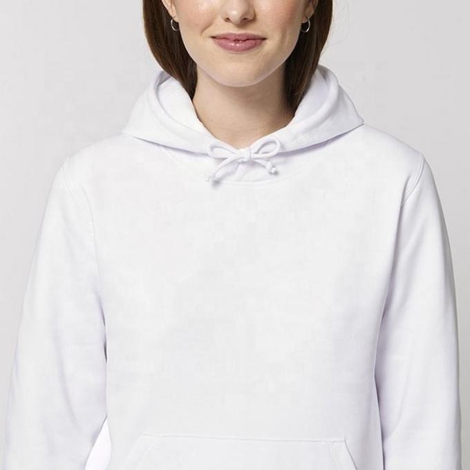 Dicke Baumwolle Schwergewichte Übergroße Hoodie mit langem Ärmeln 0