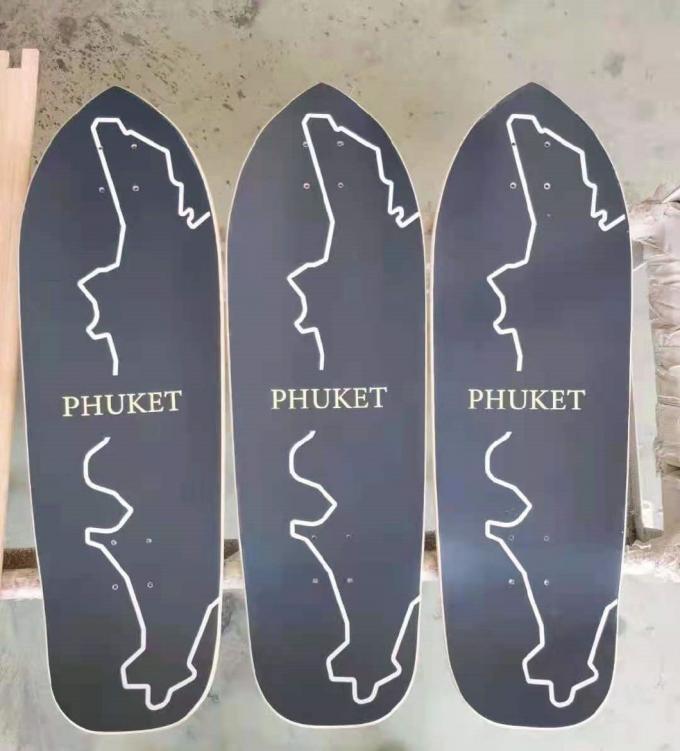 Schlittschuh-Deck aus Ahorn-Glasfaser 1