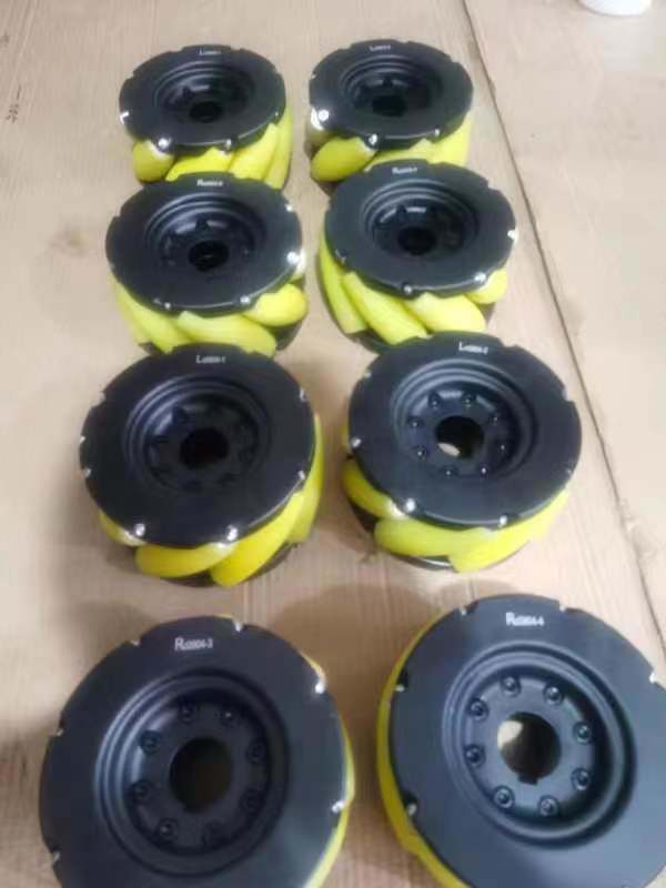 6 Zoll 152mm Mittellast Mechanum Räder China 7