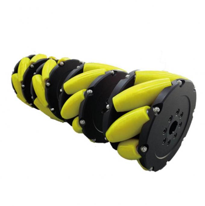 9 Zoll Industrie-Schwerlast-Mekanum-Rad-Mobilroboter 0