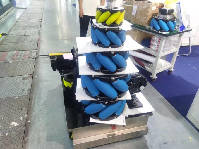 9 Zoll Industrie-Schwerlast-Mekanum-Rad-Mobilroboter 2