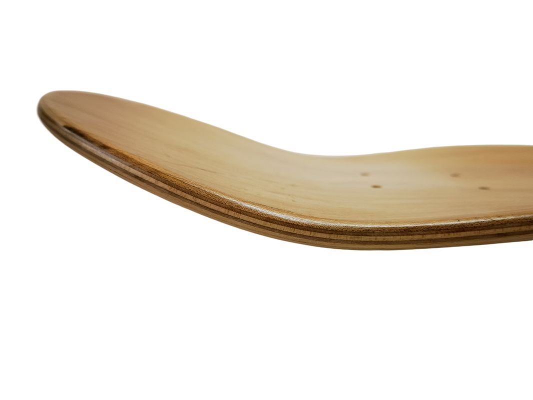 Konkave Form 7 Schichten Kanadisches Ahorn Deck Skateboard Mehrere Farben
