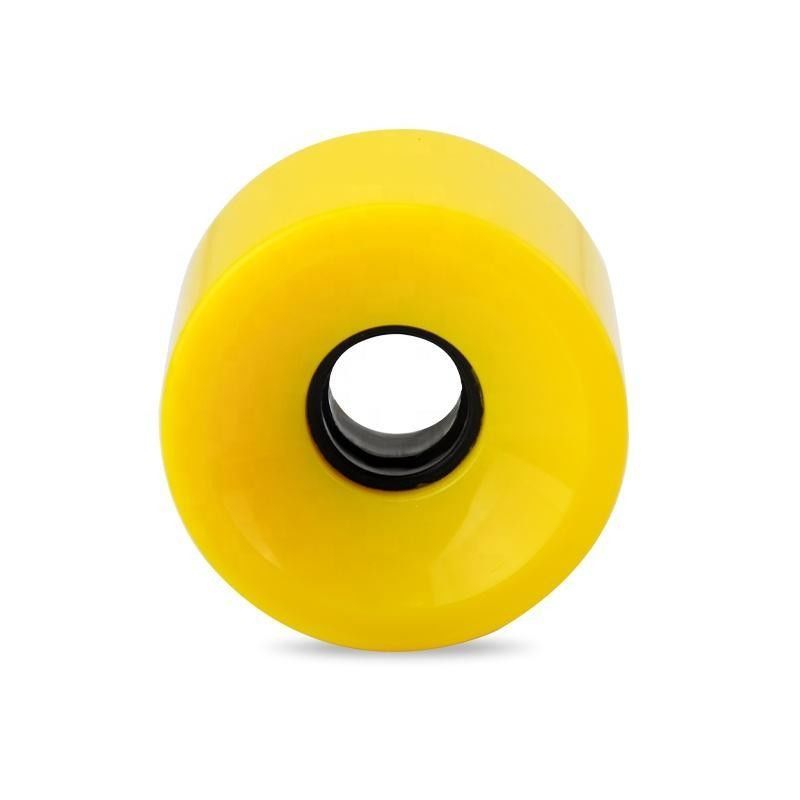 Mehrfarbige 70mm PU Skateboardräder Hohe Haltbarkeit Leichtgewicht