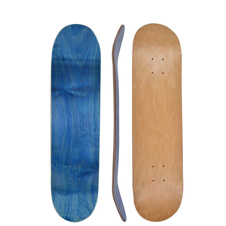 New Design Kanadische Ahorn Skateboards Mehrfarben Optional 7ply Blank Professionell
