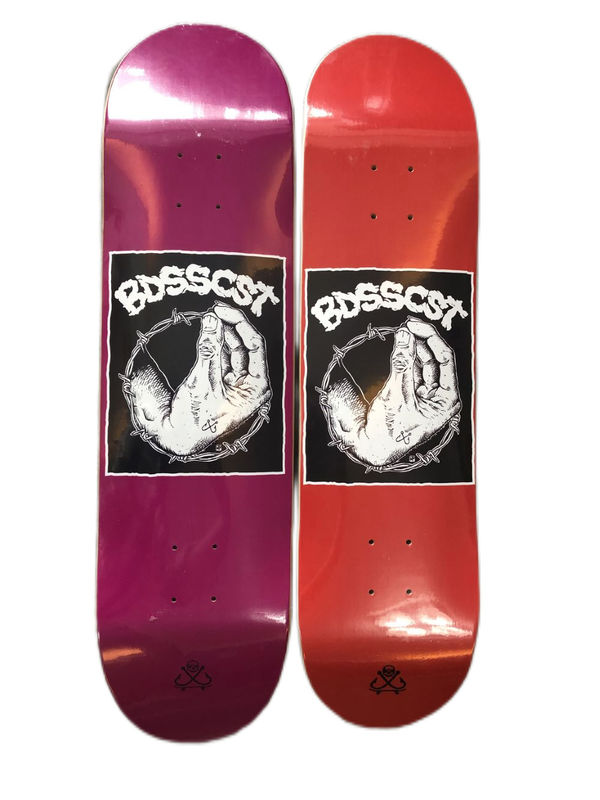 Großhandel Pro Custom Colorful 7 Ply 100% Kanadisches Ahorn Skateboard