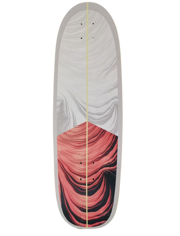 Free Riding Style Ahorn Holz Land Cruiser Skateboard Surfskate Deck 8,0 